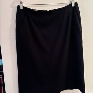 Classic Black Women's Pencil Skirt